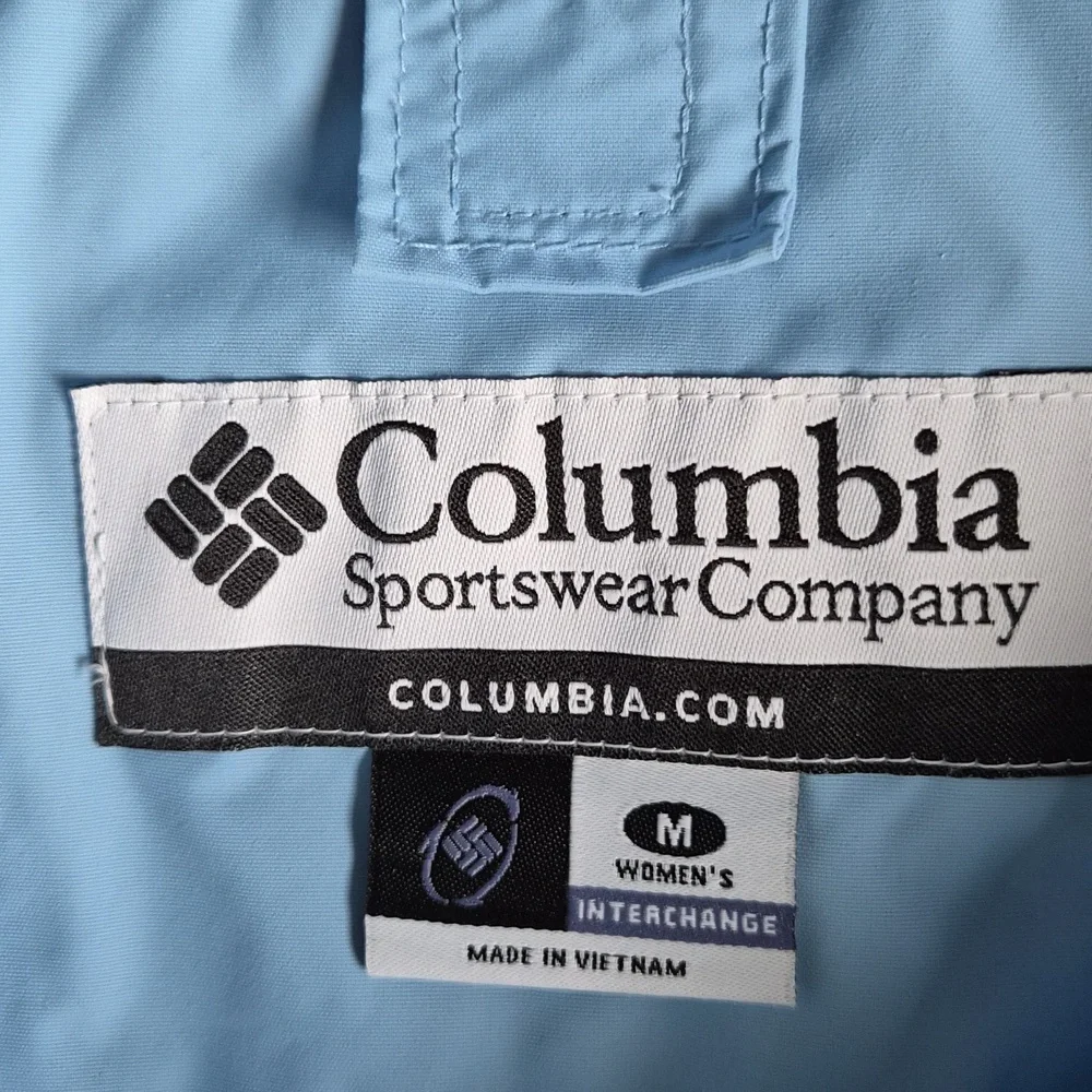 Columbia 3 In 1 Interchange Jacket Complete Women's Size M Blue - Picture 3 of 16